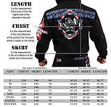 Куртка-толстовка Big Sam 3620 Чорна, фото 6