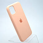 Чохол накладка Silicon Case Full Cover для iPhone 11 Peach Персиковий, фото 2