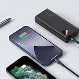 УМБ Power Bank Baseus Adaman 30000 mAh 22.5W чорний, фото 4