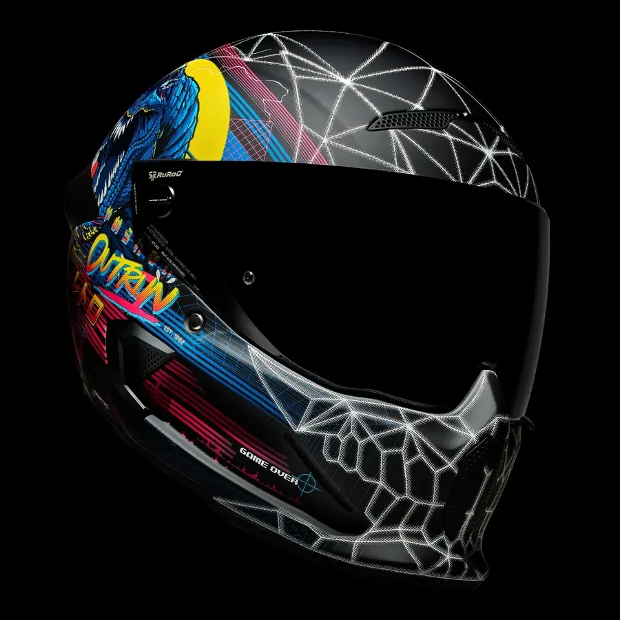 МОТОШОЛОМ ATLAS 4.0 HELMET - OUTRUN