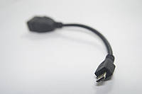 Переходник OTG USB - MICRO USB 0.1 м, SP1, хорошего качества, otg, micro usb usb, af micro usb и