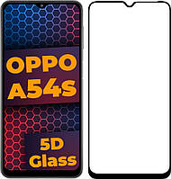 5D стекло OPPO A54s (Защитное Full Glue) (Оппо А54с)