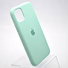 Чохол накладка Silicon Case Full Cover для iPhone 11 Turquoise Бірюзовий, фото 3