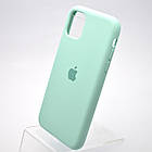Чохол накладка Silicon Case Full Cover для iPhone 11 Turquoise Бірюзовий, фото 4