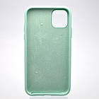 Чохол накладка Silicon Case Full Cover для iPhone 11 Turquoise Бірюзовий, фото 5