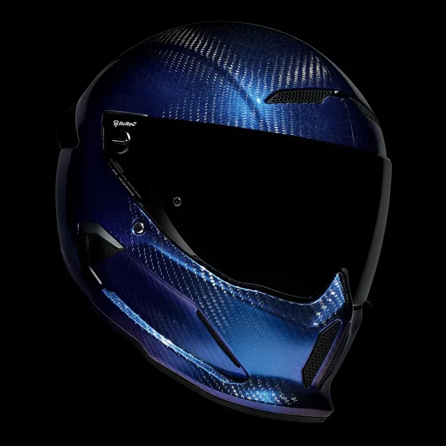 МОТОШОЛОМ ATLAS 4.0 HELMET - NEBULA CARBON