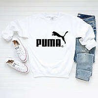 Женский свитшот лонгслив кофта Puma Пума Белый S