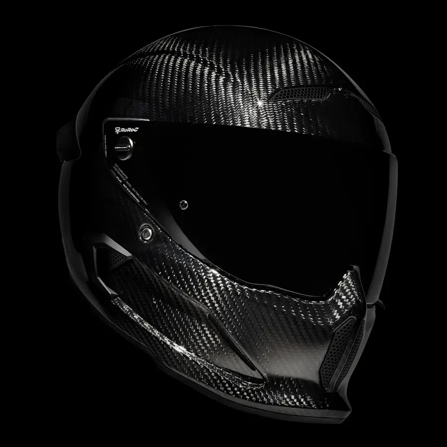 МОТОШОЛОМ ATLAS 4.0 HELMET - LIQUID CARBON