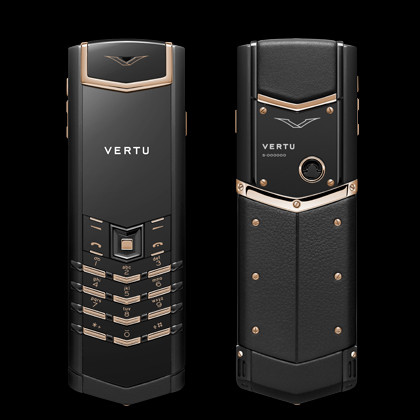 Мобільний телефон Vertu S9 signature black gold