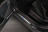 Захисні накладки на пороги "Hybrid" для KIA Sportage V 2021+ /нерж.сталь/, фото 3