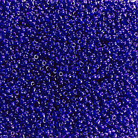 Бісер темно-синій.Розмір 2мм. Упаковка 10гр
