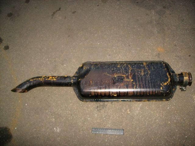 Купить Глушитель МТЗ, ЮМЗ короткий черн. (L=930 мм) (ЮТАС, г ...