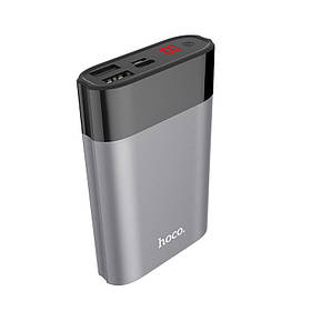 Портативний акумулятор 8000 mAh Power Bank Hoco B34 (Темно-сірий)