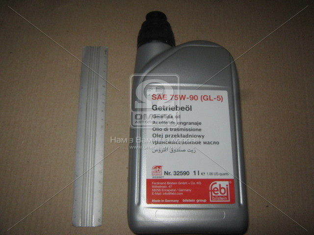 Масло трансмиссионное FEBI SAE 75W-90 GL-5 (Канистра 1л). 32590, цена ...