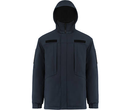 Куртка тактична зимова софтшелл HORIZON темно-синя, фото 2