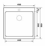 Кухонна мийка Granado Galera S304 5050, фото 7
