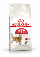Сухой корм Royal Canin FIT 32 для взрослых кошек с нормальной активностью, которые бывают на улице 400 г