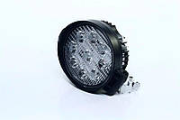 Фара LED круглая 27W, 9 ламп, 110*128мм, узкий луч . DK B2-27W-A SL