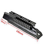 Дахок стовбурної коробки АК-47/74 з трьома планками PICATINNY, фото 6