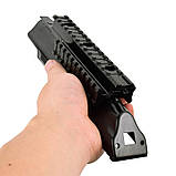 Дахок стовбурної коробки АК-47/74 з трьома планками PICATINNY, фото 7