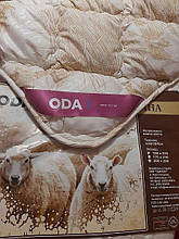 Ковдра вовняна євро тканина мікрофібра тм ODA 200*220