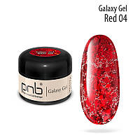 UV/LED GALAXY GEL 04 Red, 5 ml