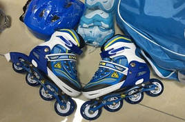 Ролики RS16057L-V (Фіолетові) L 35-39