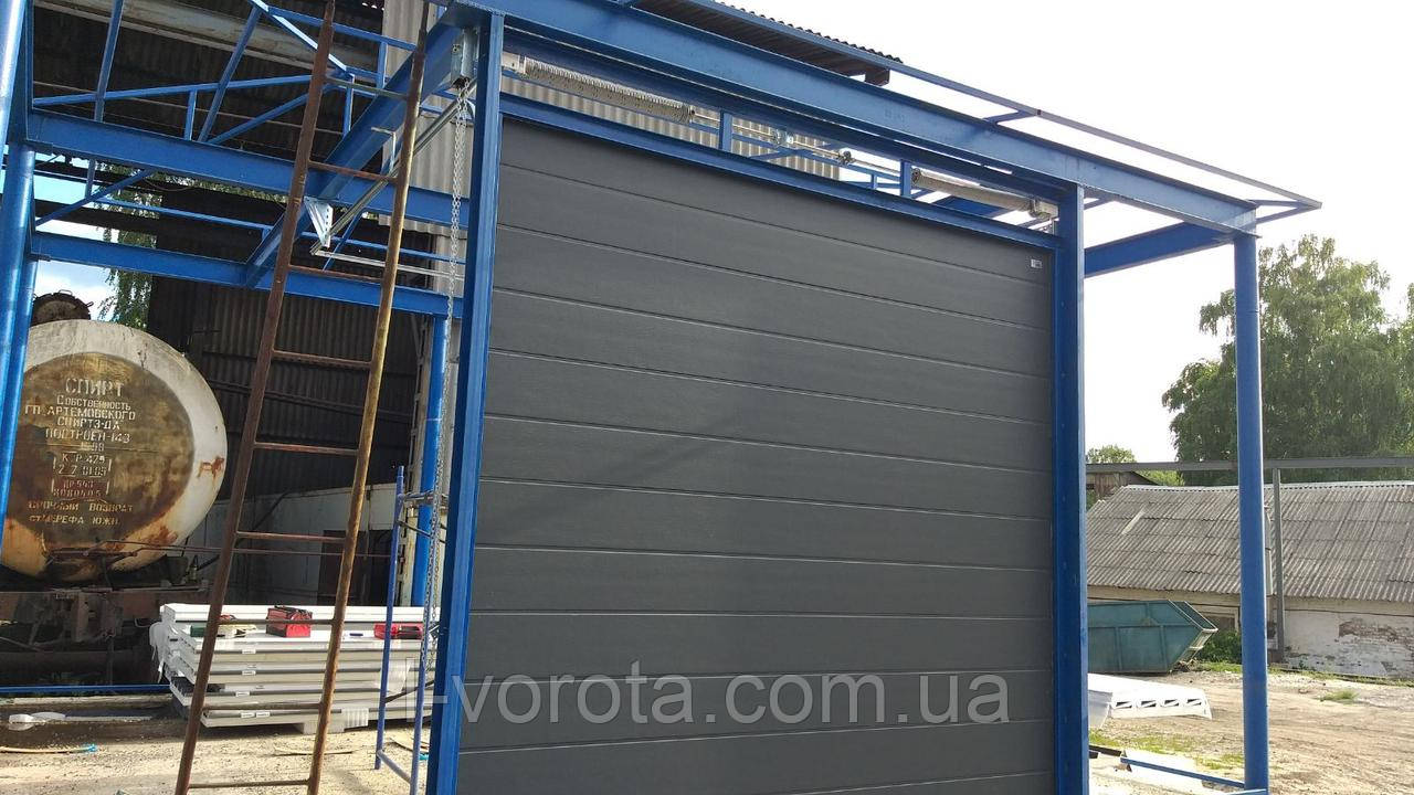Гаражні секційні ворота FUTURA GATE ш3000 в3000 (Футура Гейт Україна)