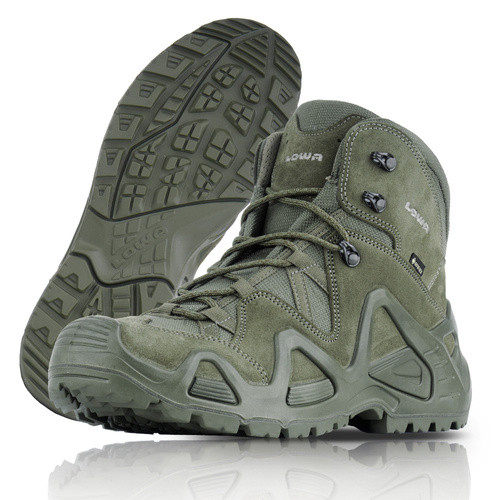 Оригінальні тактичні черевики Lowa Zephyr GTX MID TF - Ranger Green (310537-0750)