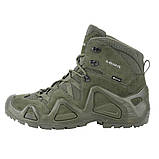 Оригінальні тактичні черевики Lowa Zephyr GTX MID TF - Ranger Green (310537-0750), фото 3