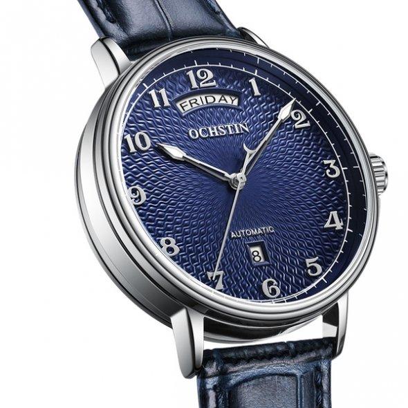 Водостійкий механічний годинник Ochstin Expo silver, фото 1