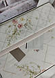 Шляхетна постільна білизна, ексклюзивна серія, євро розмір, біла у квіточку, Pupilla, Туреччина, фото 4