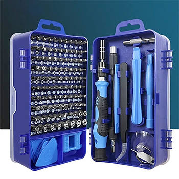 Набір викруток 8812 (TE-8015) (115 в 1) у кейсі для ремонту телефонів, планшетів, комп'ютерів