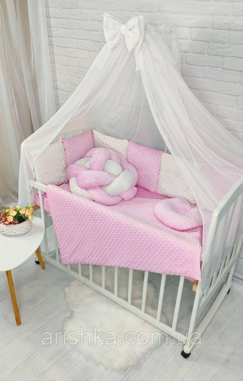 Дитяче постільне в ліжечко для новонародженого Мінкі