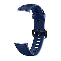 Ремінець для фітнес-браслета Honor Band 4 і 5 темно-синій, фото 4