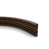 Ущільнювач універсальний самоклеючий Stomil Sanok SD-40 9х4 коричневий 6м, фото 2