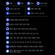 Набір інструментів 115 в 1 насадок для ремонту електроніки., фото 9