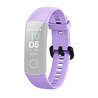 Ремінець для фітнес-браслета Honor Band 4 і 5 ліловий, фото 3