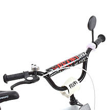 Велосипед дитячий двоколісний PROF1 Urban 16 дюймів Y16251-1 Білий, фото 3