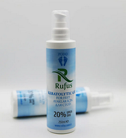 Rufus Keratolytic Gel For Feet - кератолитик для стоп на основе 20% мочевины, Ph 5.5 250 мл