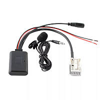 AUX bluetooth блютуз адаптер с микрофоном аудио peugeot 207 208 307 308 407 408 Citroen C2 C5 RD4 Пежо Ситроен