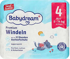 Підгузки Babydream Німеччина 4 (8-14 кг) 40 шт.