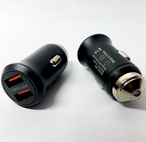 Автомобільний зарядний пристрій Car Charger 3.1 A адаптер в автомобіль розгалужувач прикурювача на 2 USB, фото 4