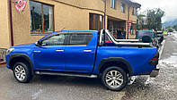 Дуга на кузов (нержавейка) 76мм для авто.модел. Toyota Hilux 2015-2024 гг