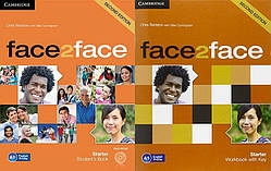 Face2face (Second Edition) Starter Student's book&Workbook Підручник та Робочий зошит