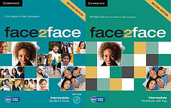 Face2face (Second Edition) Intermediate Student's book&Workbook Підручник та Робочий зошит