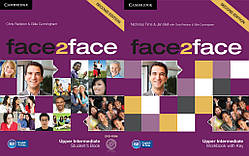 Face2face (Second Edition) Upper-Intermediate Student's book&Workbook Підручник та Робочий зошит