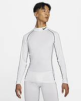 Nike Pro Dri-FIT Mock Long-Sleeve Tight Top - Компрессионная Кофта с Воротником