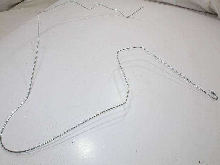 Трубка гальмівна Lanos магістральна (3,43 м) ліва 96304479