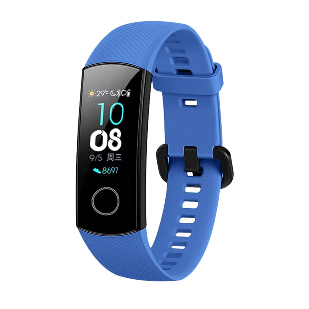 Ремінець для фітнес-браслета Honor Band 4 і 5 блакитний